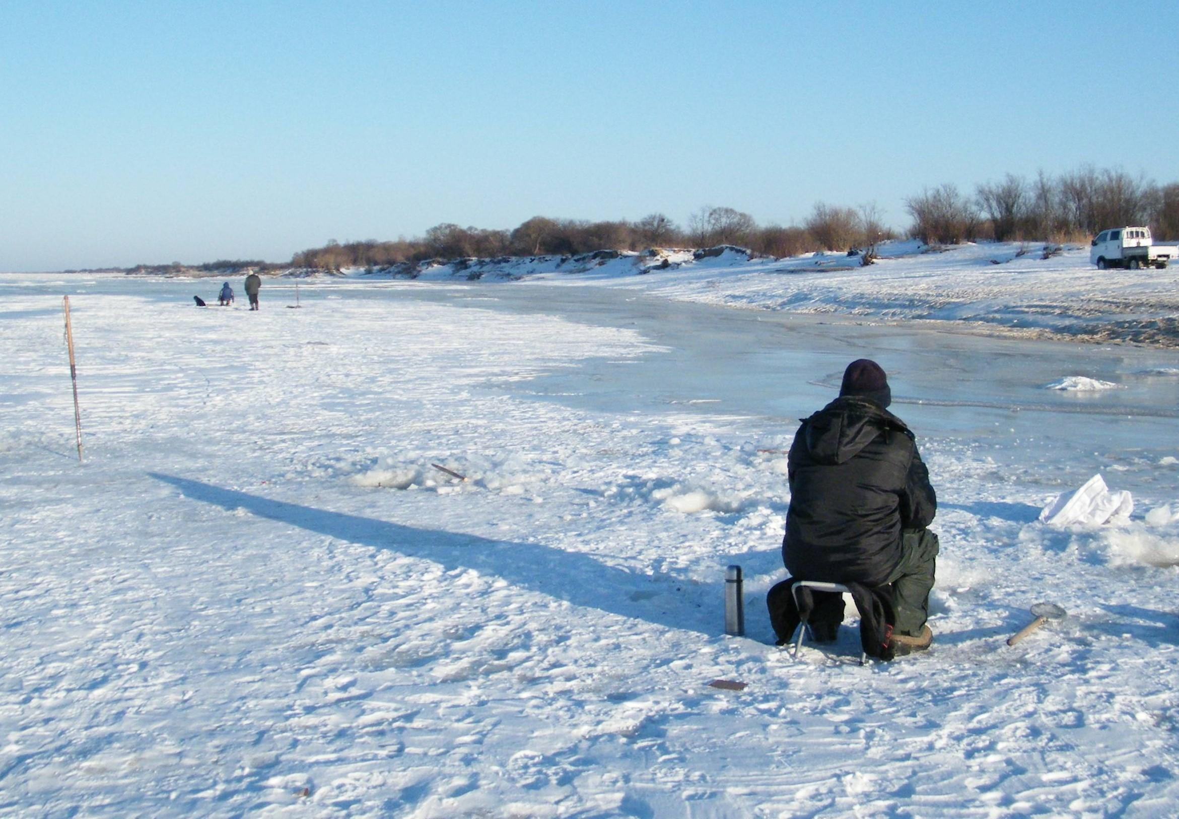 Onde a pesca de inverno proporciona capturas verdadeiramente grandes.